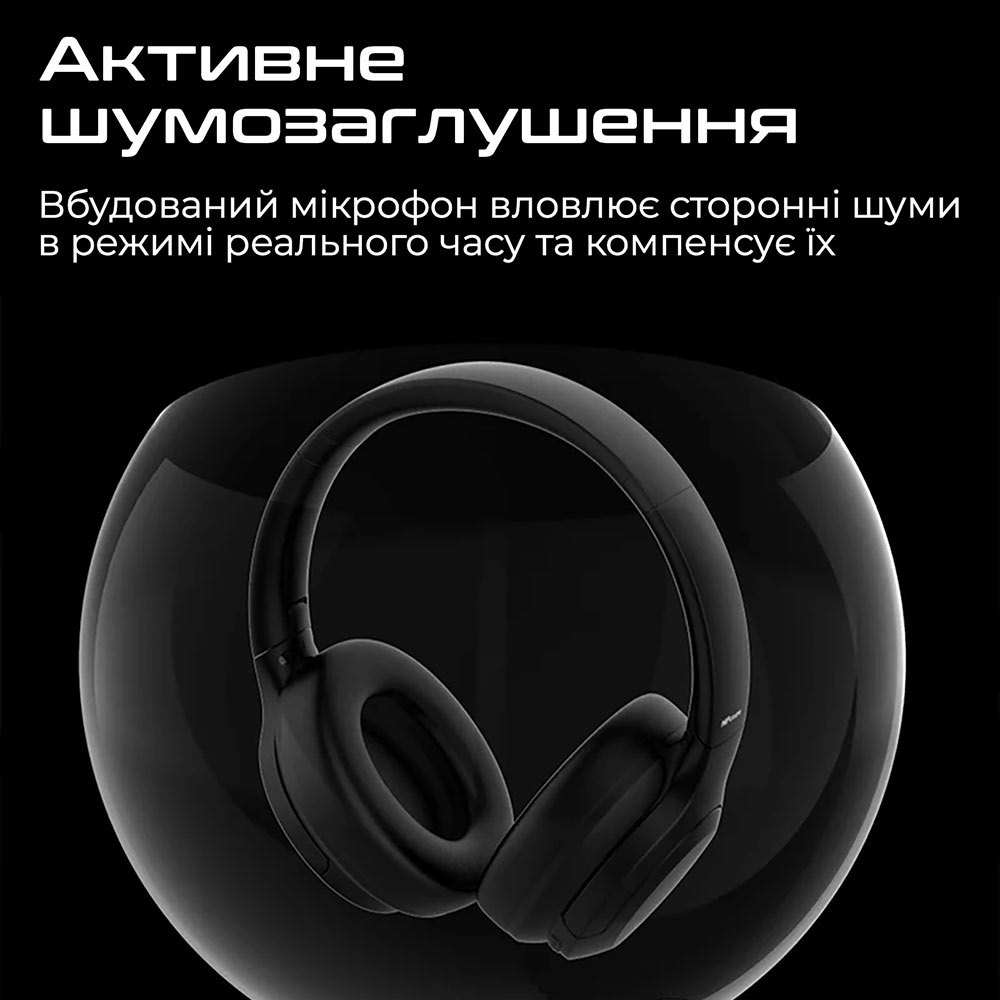 Гарнітура HIFUTURE FutureTour Black (futuretour.black) Вид гарнітура