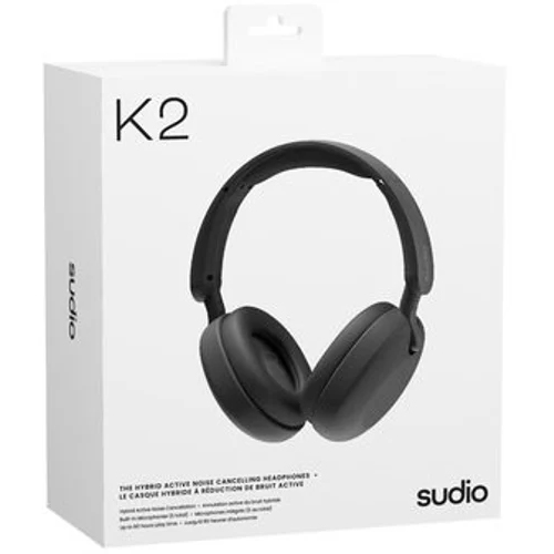 Гарнитура SUDIO K2 Black (K2BLK) Акустическое оформление закрытые