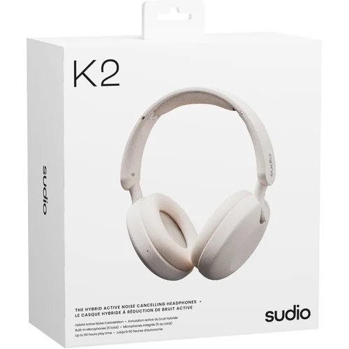 Гарнітура SUDIO K2 White (K2WHT) Кріплення дуга (над головою)