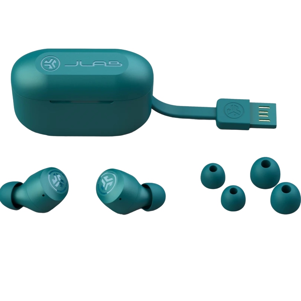 Гарнитура JLAB Go Air Pop True Wireless Teal (IEUEBGAIRPOPRTEL124) Акустическое оформление открытые