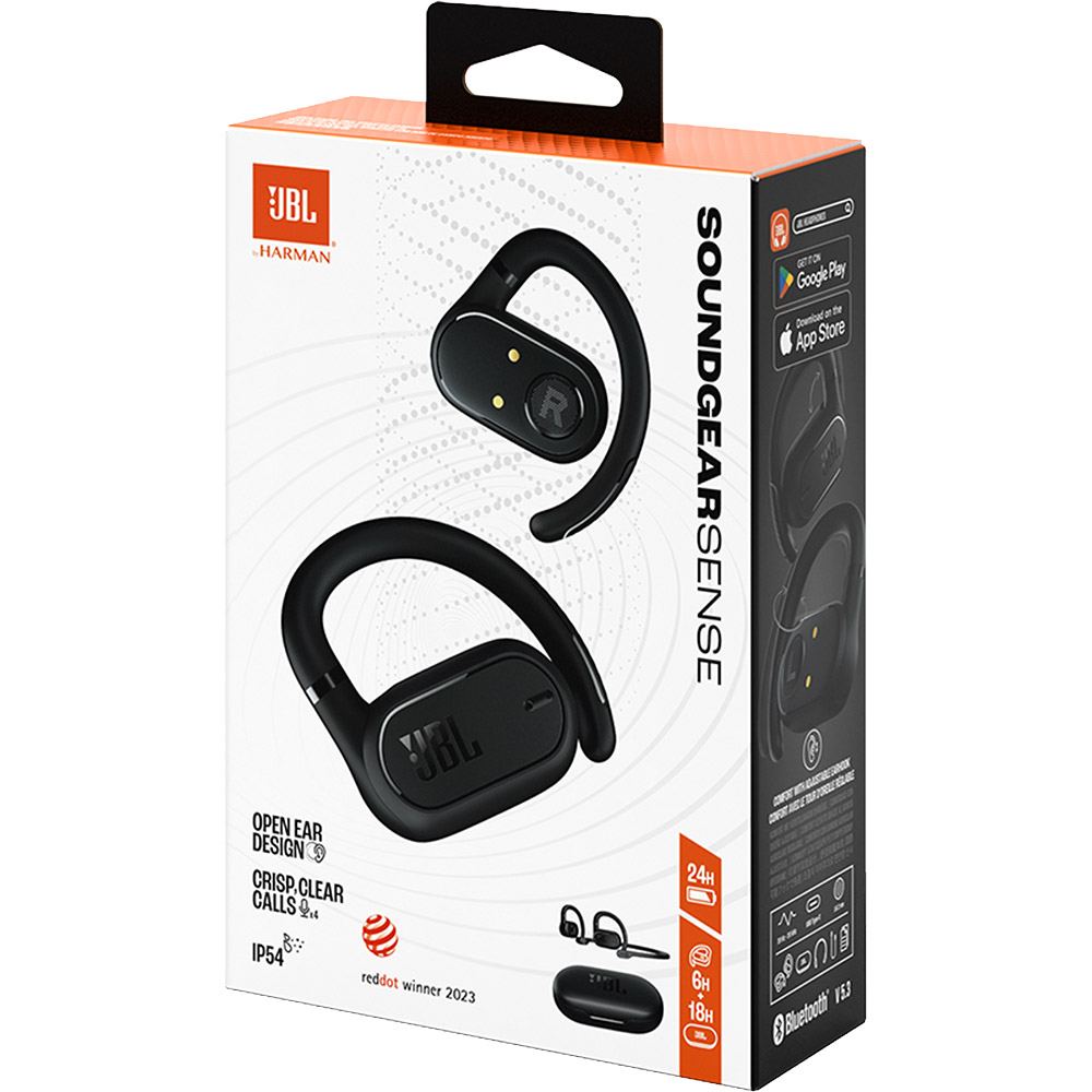 У Фокстрот Гарнітура JBL Soundgear Sense Black (JBLSNDGEARSNSBLK)