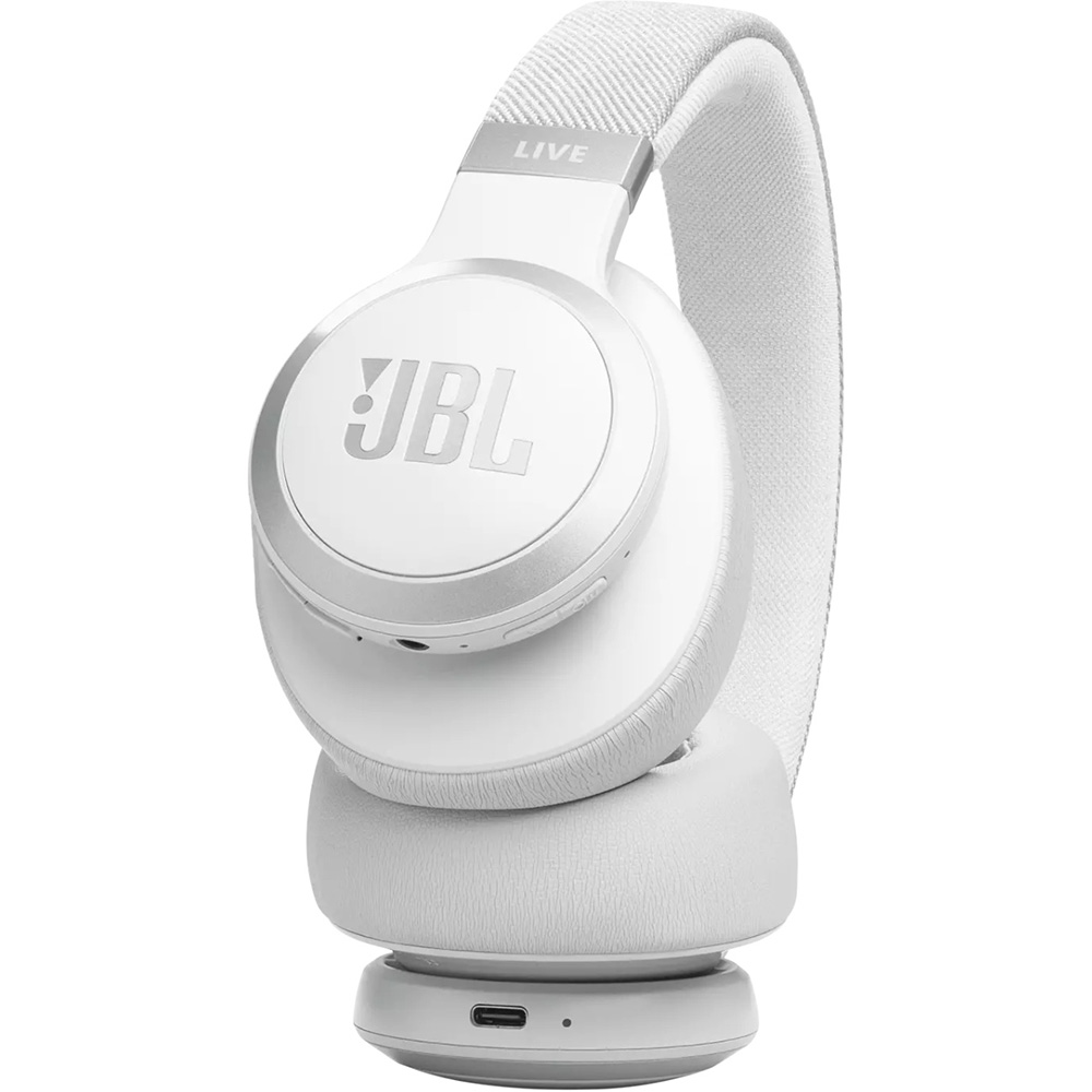 Гарнітура JBL LIVE 770NC White (JBLLIVE770NCWHT) Конструкція повнорозмірні (повний обхват вуха)