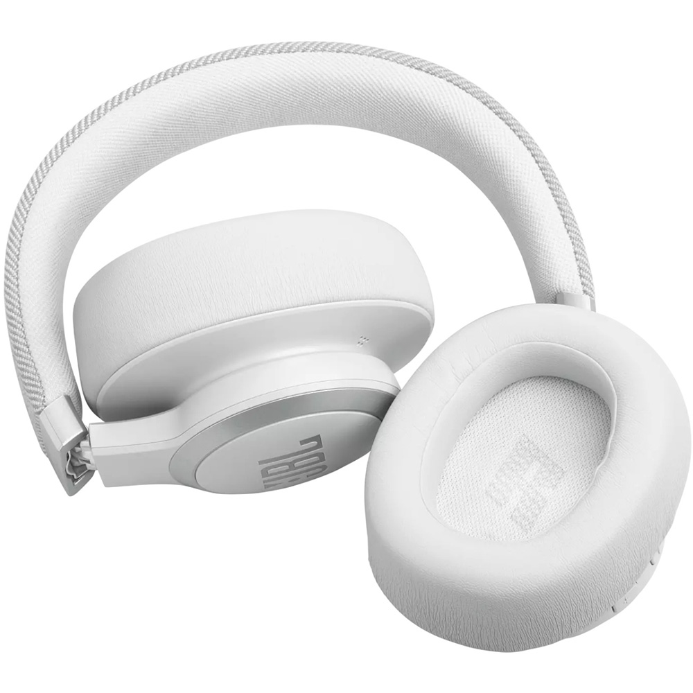 Гарнітура JBL LIVE 770NC White (JBLLIVE770NCWHT) Кріплення дуга (над головою)