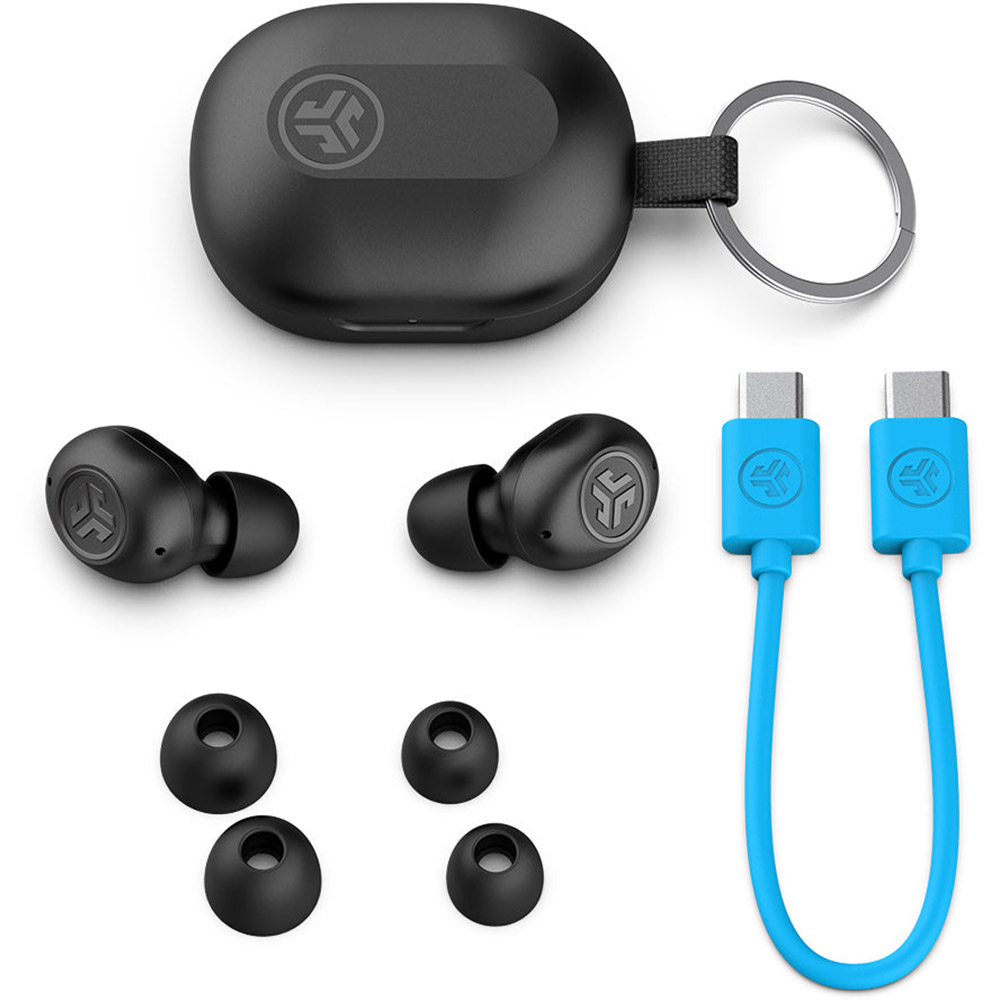 Гарнитура JLAB JBuds Mini True Wireless Black (IEUEBJBMINIRBLK124) Акустическое оформление открытые