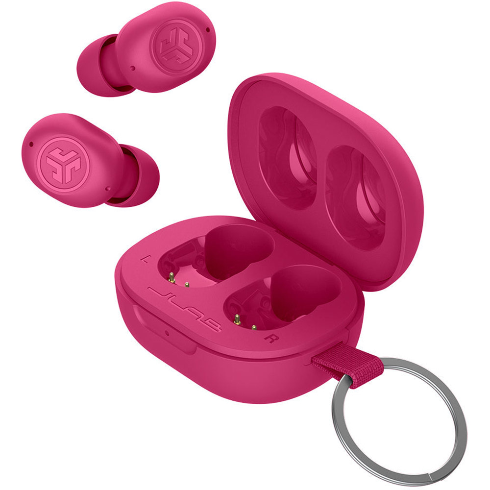 Гарнитура JLAB JBuds Mini True Wireless Pink (IEUEBJBMINIRPNK124) Вид гарнитура