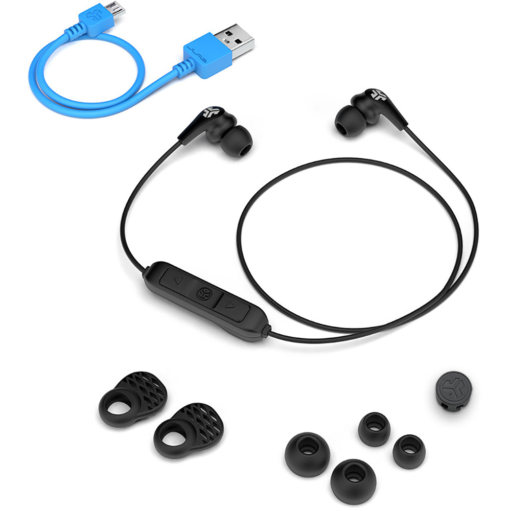 Гарнітура JLAB JBuds Pro Wireless Black (IEUEBPRORBLK123) Кріплення шнурок на шию