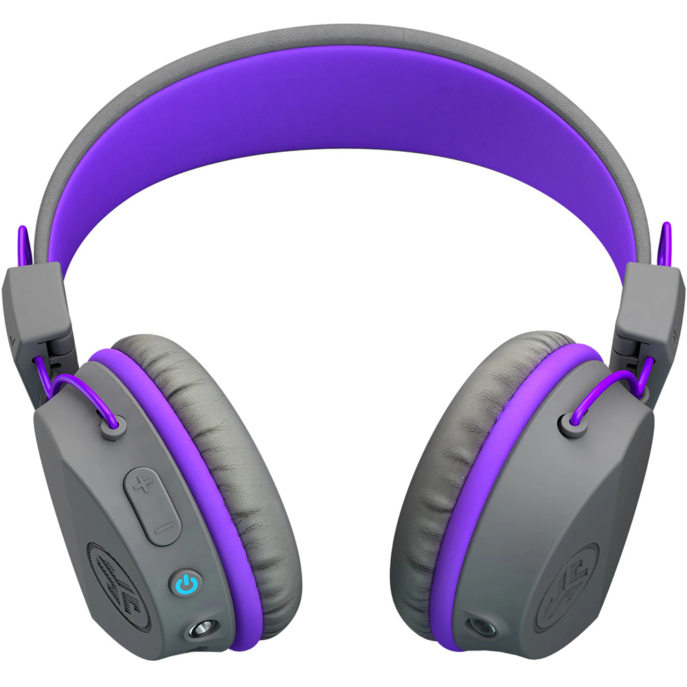 Гарнітура JLAB JBuddies Studio Kids Wireless Graphite/Purple (IEUHBSTUDIORGRYPRPL4) Вид гарнітура