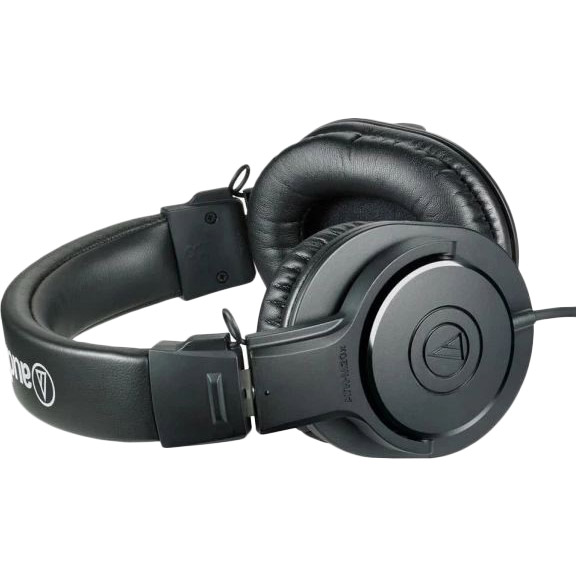 Навушники AUDIO-TECHNICA PRO ATH-M20X Black (AT-0121) Конструкція повнорозмірні (повний обхват вуха)