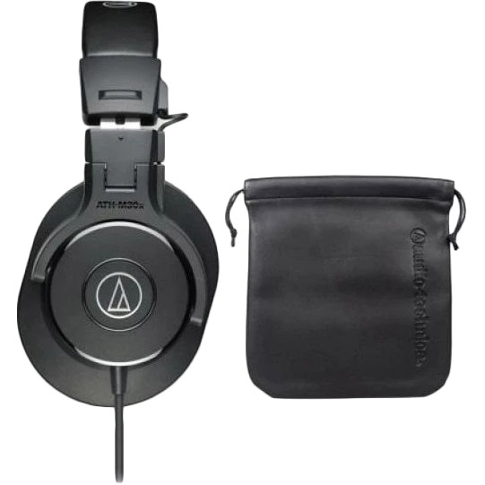 Наушники AUDIO-TECHNICA PRO ATH-M30X Black (AT-0122) Конструкция полноразмерные (полный обхват уха)