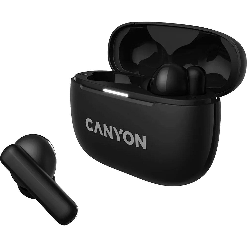 Наушники CANYON OnGo TWS-10 ANC Black (CNS-TWS10B) Акустическое оформление закрытые