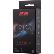 Гарнітура 2E Novem Pro Black (2E-EBTWNPBK)