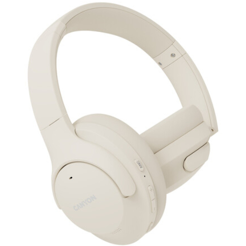 Гарнітура CANYON OnRiff 10 ANC Bluetooth Beige (CNS-CBTHS10BG) Акустичне оформлення закриті