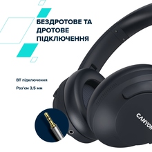 Гарнитура CANYON OnRiff 10 ANC Bluetooth Black (CNS-CBTHS10BK)