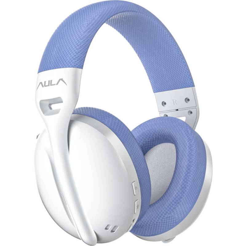 Гарнітура AULA S6 wireless 3 in 1, Bluetooth blue (6948391235585) Додатково Підтримка об'ємного звуку 5.3, 