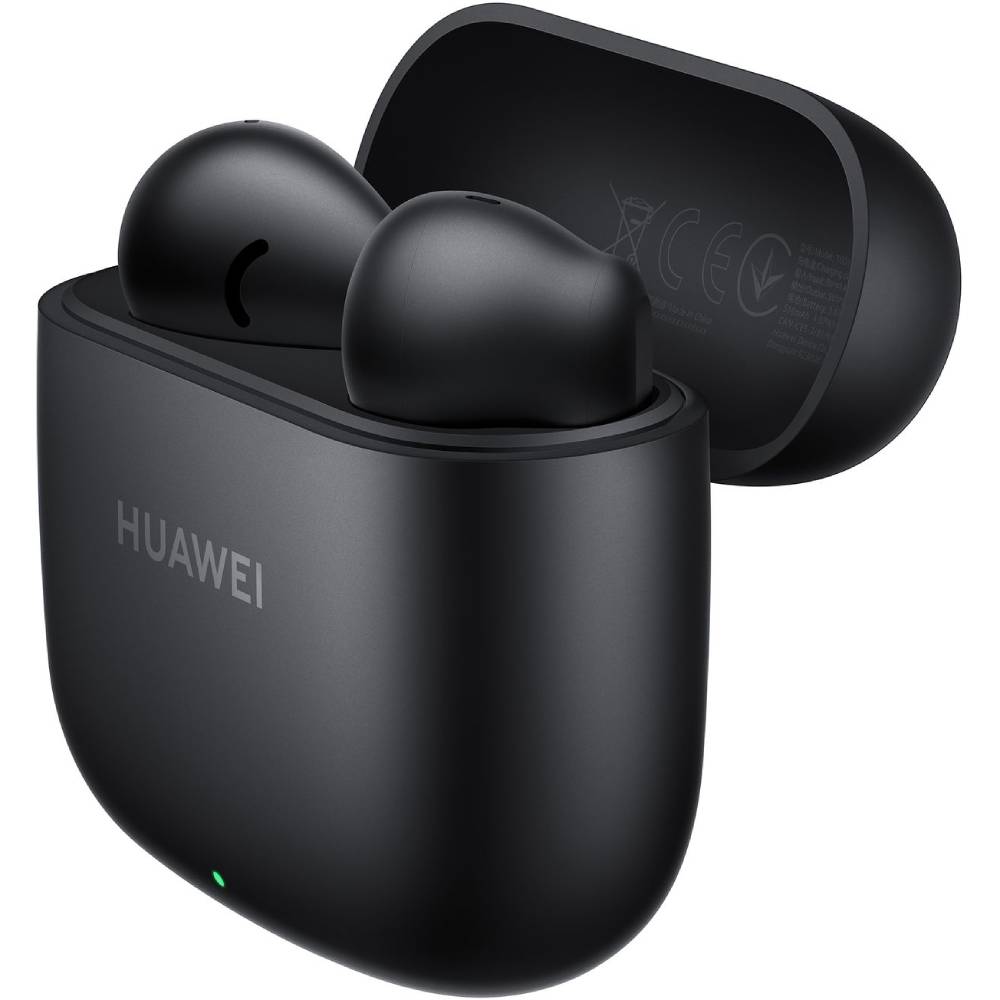 Гарнітура HUAWEI FreeBuds SE 2 Black Додатково Bluetooth 5.3; IP54;  USB-C; Тип акумулятора: Літій-іонний полімерний акумулятор; Навушники: 41 мАг; Зарядний футляр: 510 мАг;