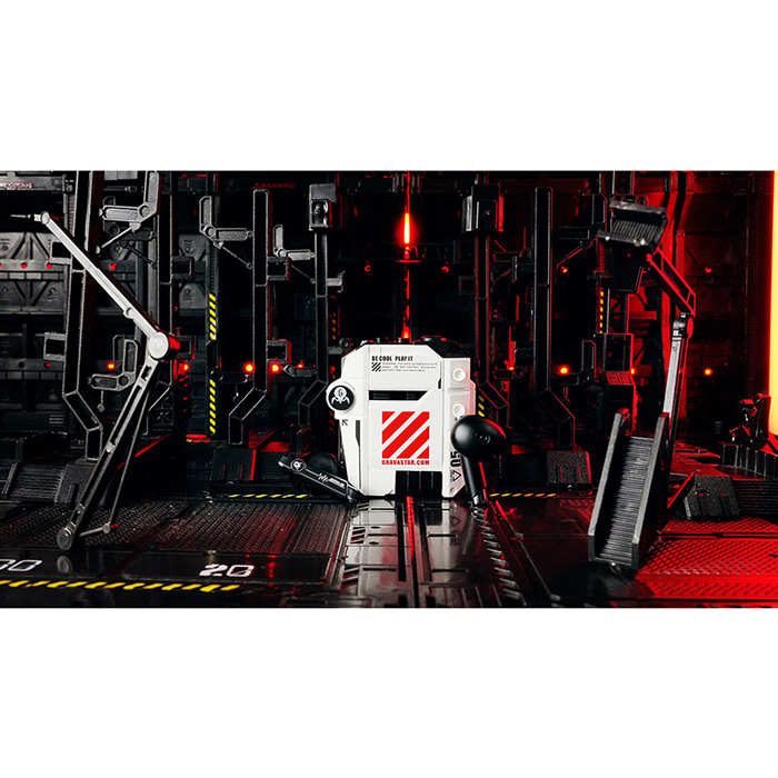 У Фокстрот Гарнітура GRAVASTAR Sirius P5 Defense Mecha White (GRAVASTARP5_MECHA_WHT_V2)