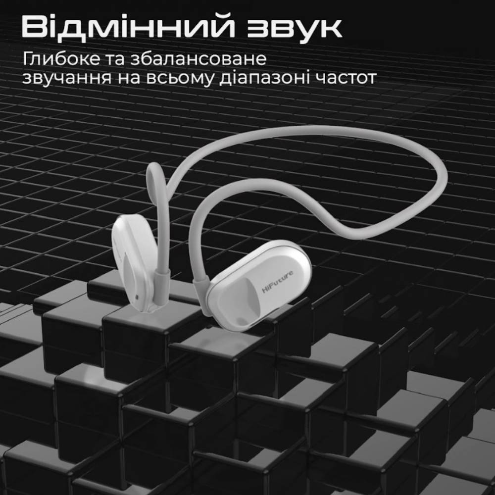 Гарнитура HIFUTURE FutureMate Black (futuremate.black) Конструкция накладные (накладываются на ухо)