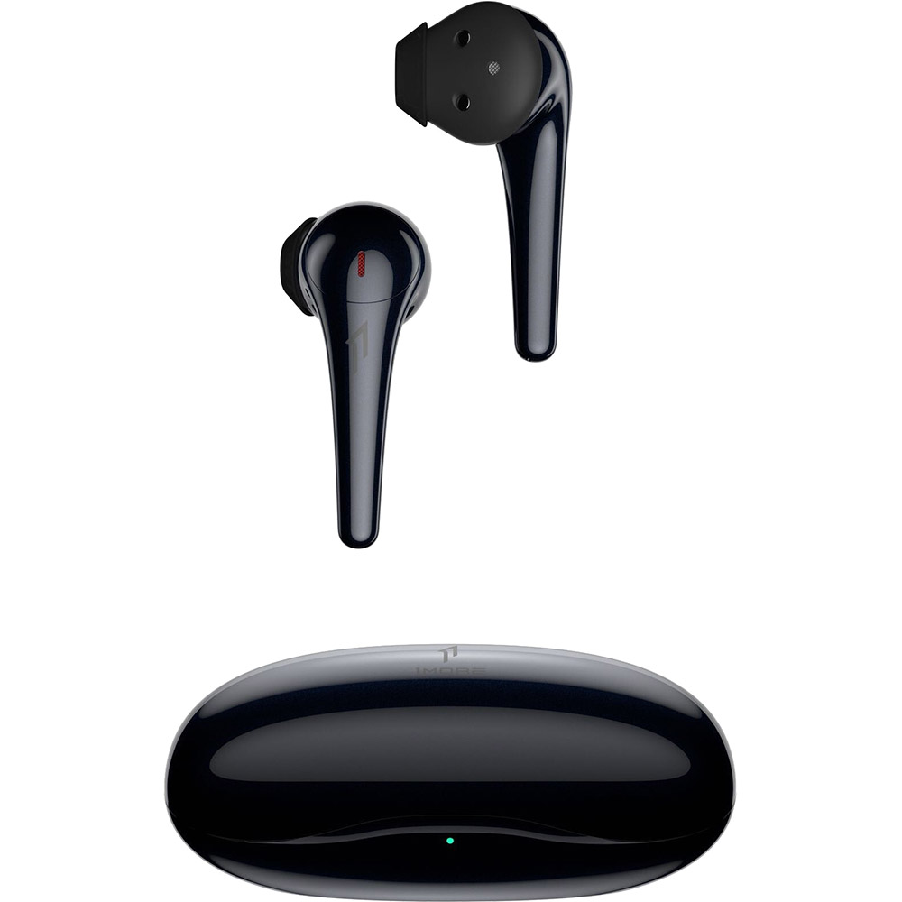 Гарнітура 1MORE ComfoBuds 2 TWS Galaxy Black 2024 (ES303) Додатково Bluetooth 5.2; акумулятор кейсу – 410 mAh; навушників - 43mAh;