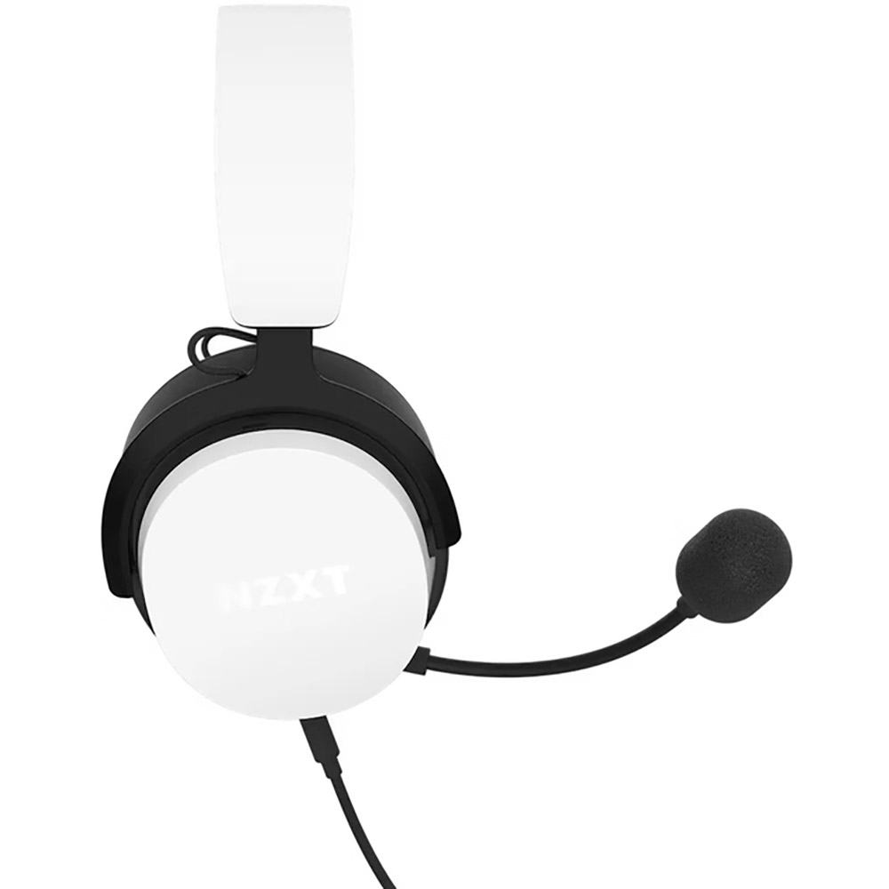 Гарнітура NZXT Wired Closed Back V2 White (AP-WCB40-W2) Кріплення дуга (над головою)