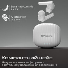 Гарнітура HIFUTURE SonicBliss White (6972576181282)