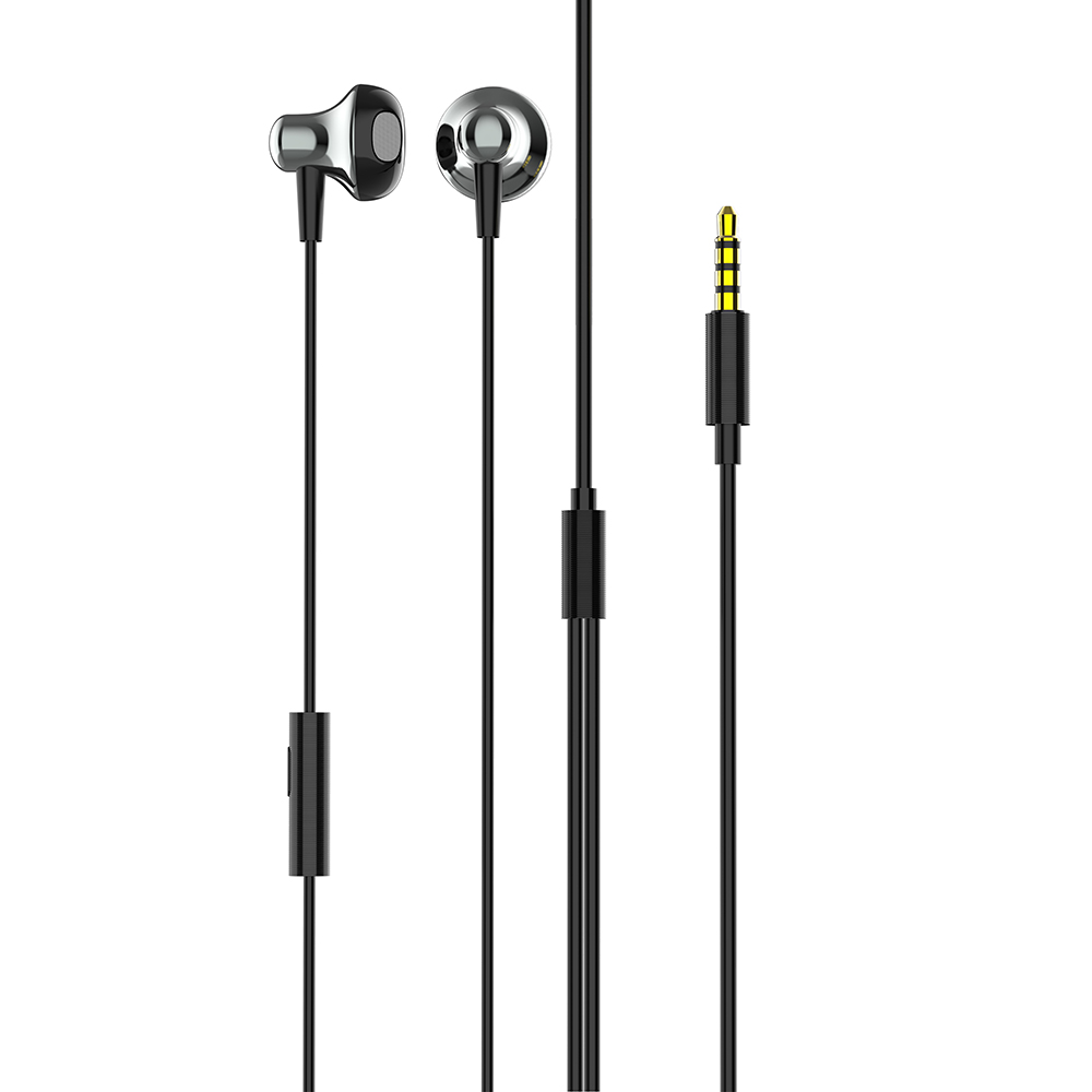 Гарнітура COLORWAY 3.5 mm Wired Earphone Blast 1 Black (BO3PS5I01-4) Вид гарнітура