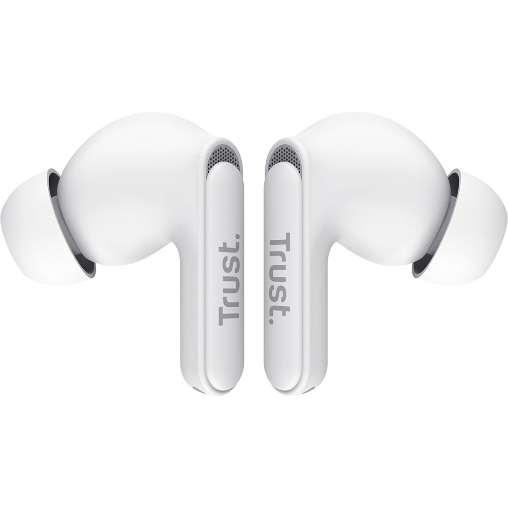 Внешний вид Гарнитура TRUST Yavi Bluetooth ENC Earbuds White (25172)