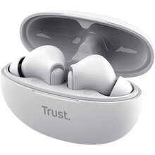 Гарнитура TRUST Yavi Bluetooth ENC Earbuds White (25172)