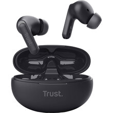 Купити у Дніпрі - Гарнітура TRUSTYavi Bluetooth ENC Earbuds Black (25296)