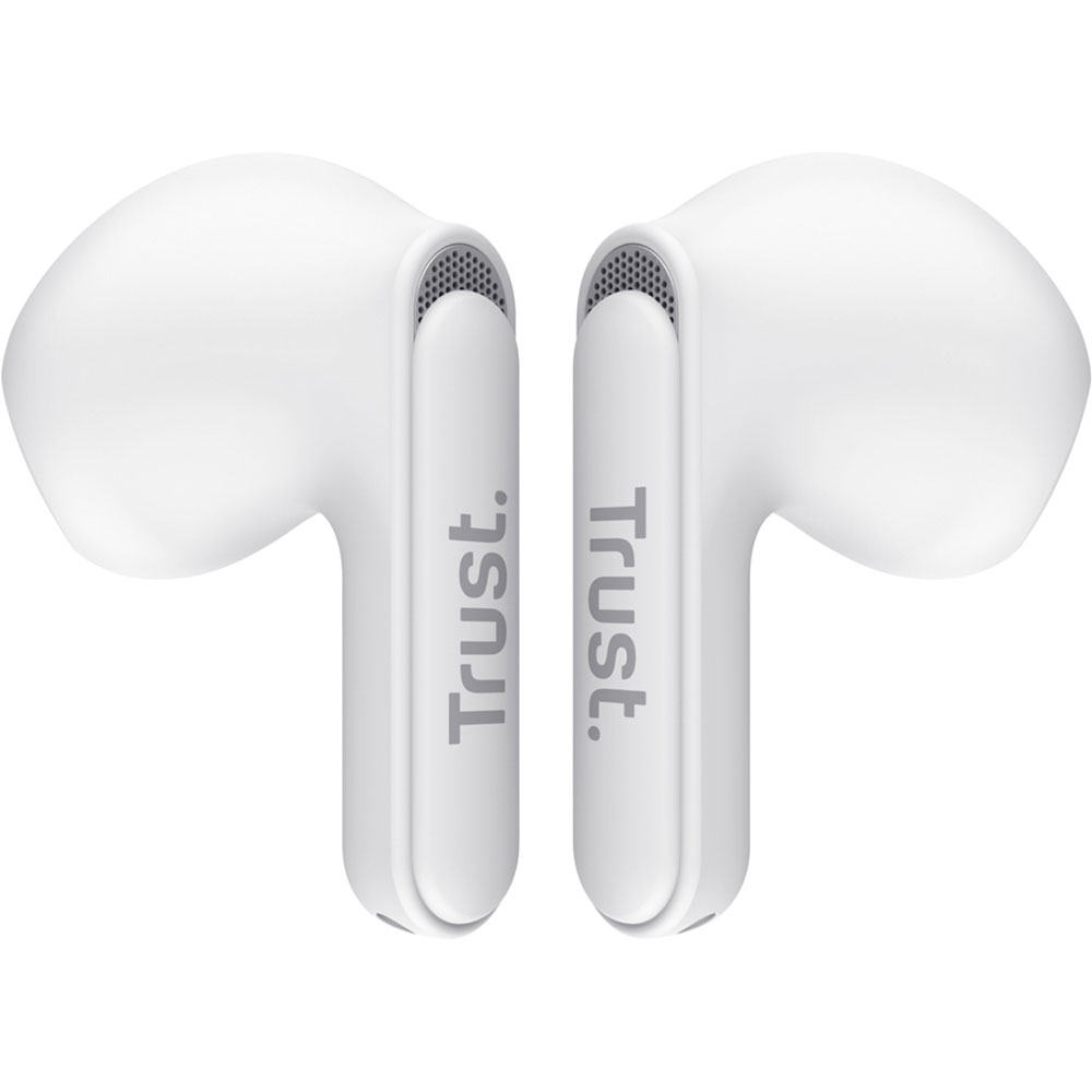 Фото Гарнитура TRUST Yavi Bluetooth ENC Earphones White (25173)