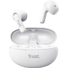 Купить в Днепре - Гарнитура TRUST Yavi Bluetooth ENC Earphones White (25173)