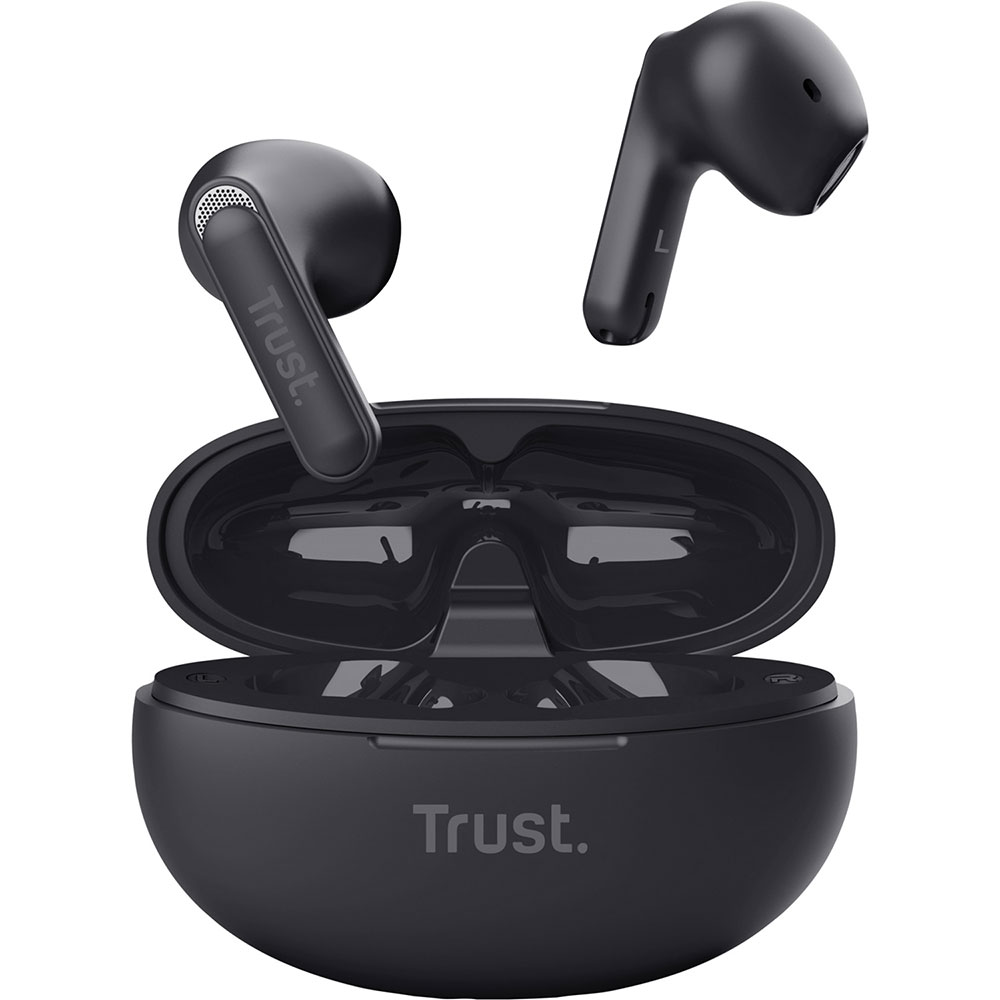 Гарнітура TRUST Yavi Bluetooth ENC Earphones Black (25298)