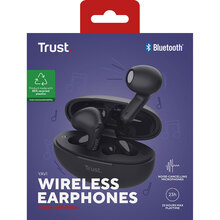 Гарнітура TRUST Yavi Bluetooth ENC Earphones Black (25298)