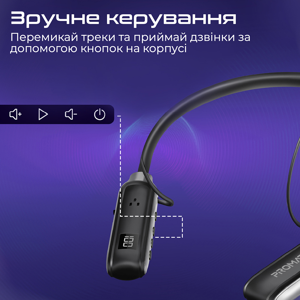 Замовити Гарнітура PROMATE leap.black