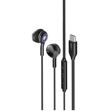 Гарнітура Promate Lumibuds Black (lumibuds-c.black)