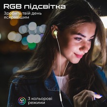 Гарнітура Promate Lumibuds Silver (lumibuds-c.silver)