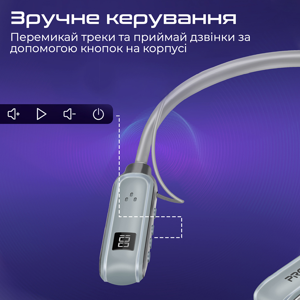 Заказать Гарнитура PROMATE leap.silver