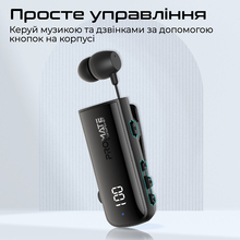 Bluetooth-гарнитура PROMATE monoflix-bt.black