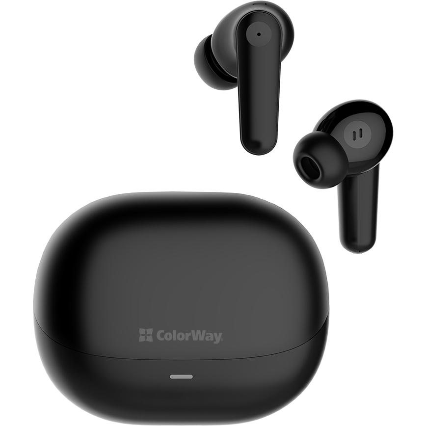 Гарнитура COLORWAY Slim TWS-1 Earbuds Long Life Black (CW-TWS1BK1)