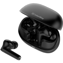 Гарнитура COLORWAY Slim TWS-1 Earbuds Long Life Black (CW-TWS1BK1)