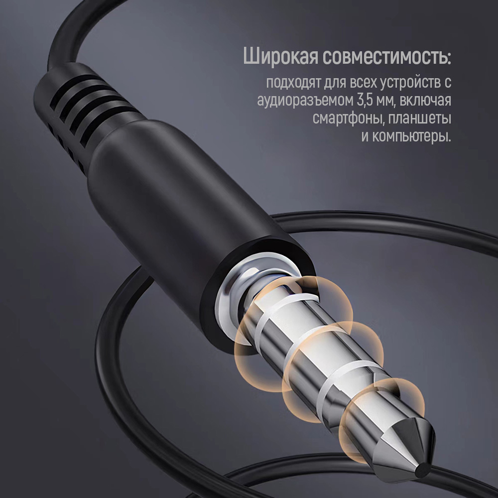 Гарнитура COLORWAY Wired Earphone UrbanBeat Black (CW-WD03BK) Акустическое оформление закрытые