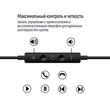 Гарнітура COLORWAY Wired Earphone Sound Wave Black (CW-WD04BK)