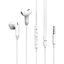 Гарнитура COLORWAY Wired Earphone Sound Wave White (CW-WD04WT)