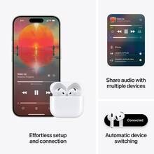 Гарнитура APPLE AirPods 4 with Active Noise Cancellation (MXP93ZE/A)