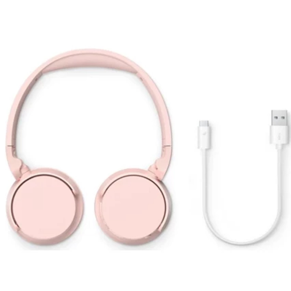 Гарнітура PHILIPS TAH4209 BT 5.3 Wireless Mic pink (TAH4209PK/00) Вид гарнітура