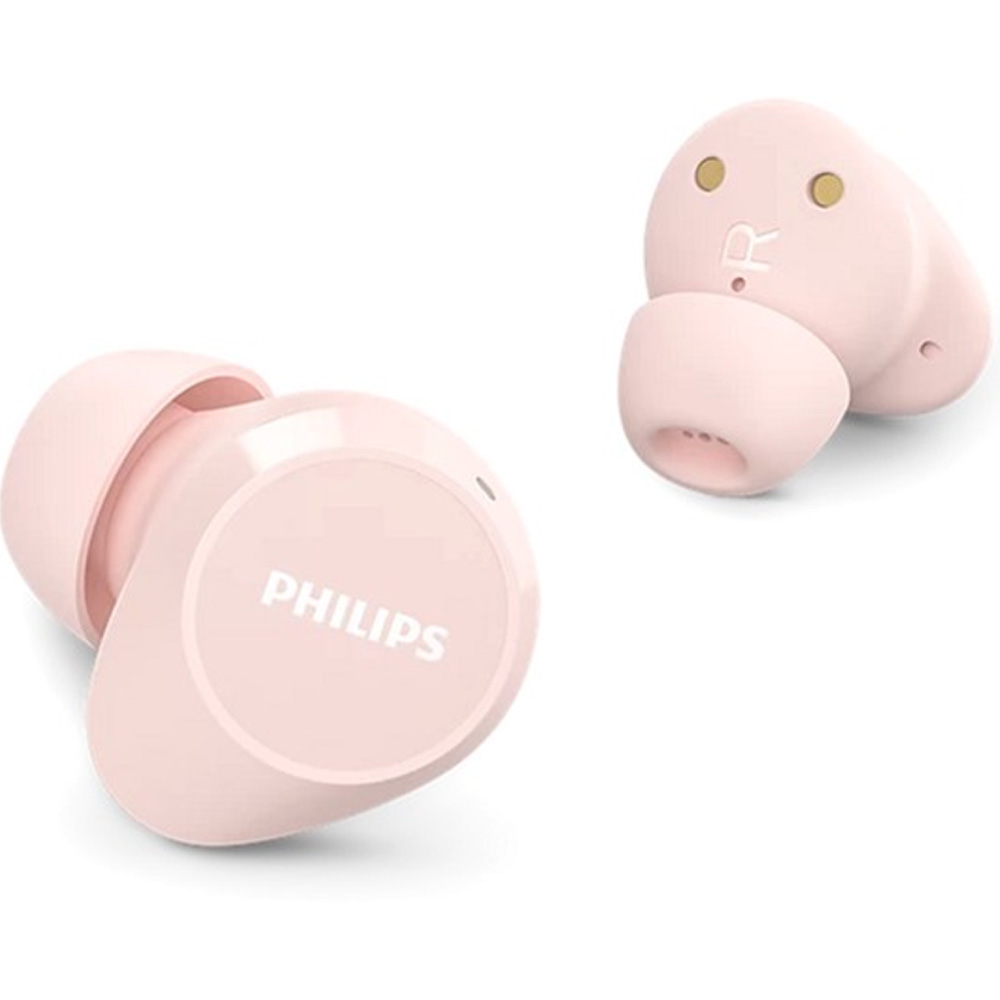 Гарнітура PHILIPS TAT1209 BT 5.3 IPX4 SBC Touch control pink (TAT1209PK/00) Акустичне оформлення закриті