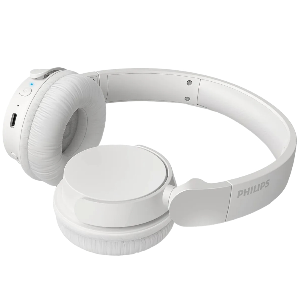 Навушники PHILIPS TAH4209 BT 5.3 Wireless Mic білий (TAH4209WT/00) Кріплення дуга (над головою)