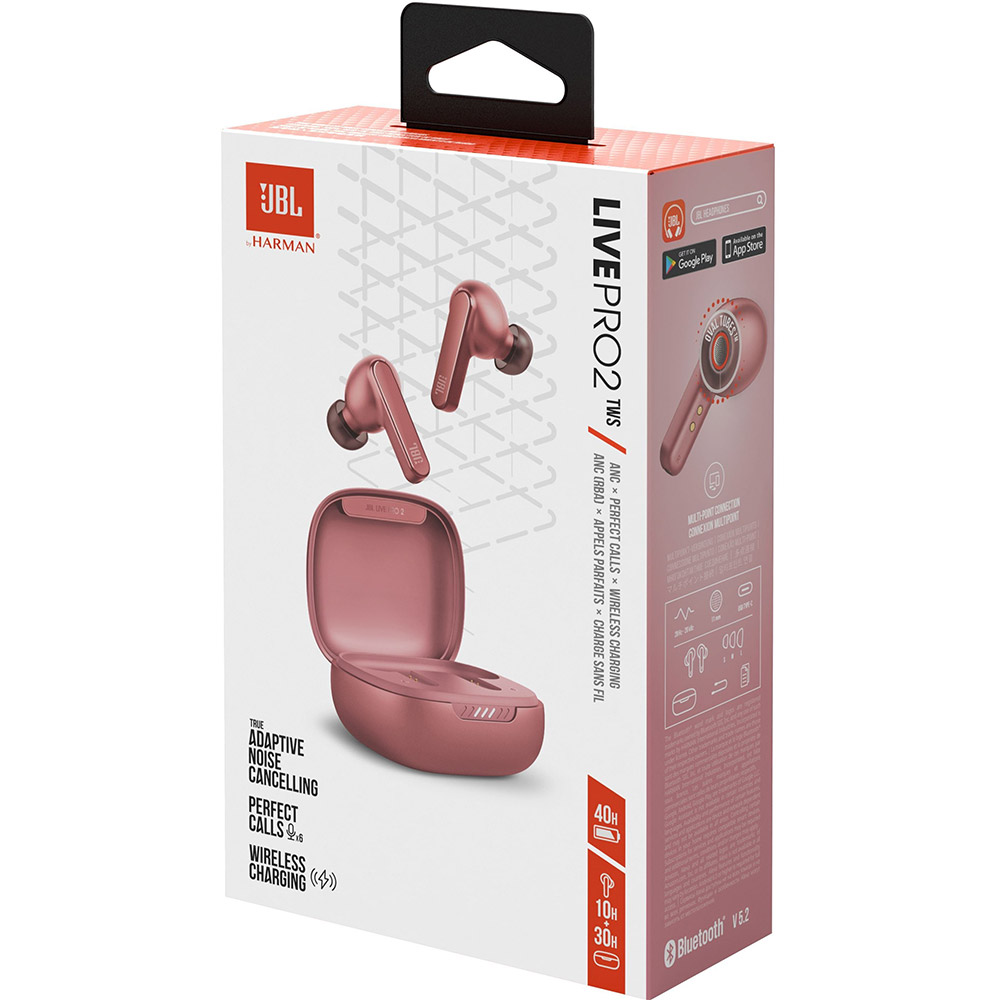 В интернет магазине Гарнитура JBL LIVE PRO 2 TWS Rose (JBLLIVEPRO2TWSROS)