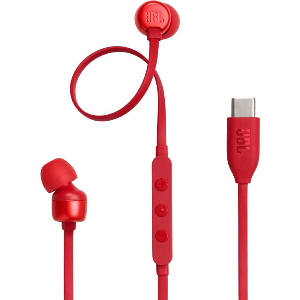 Наушники JBL Tune 310C USB-C Red (JBLT310CRED) Вид наушники