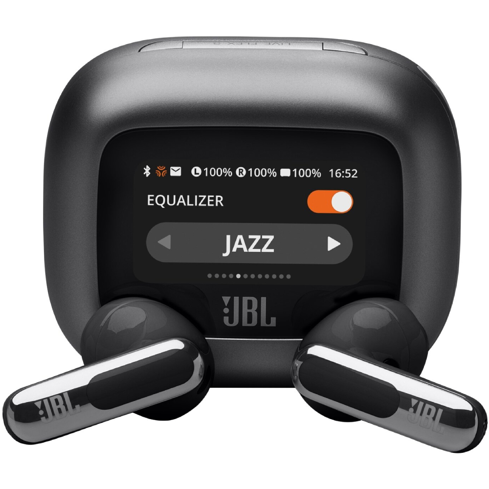 Гарнітура JBL LIVE FLEX 3 Black (JBLLIVEFLEX3BLK)