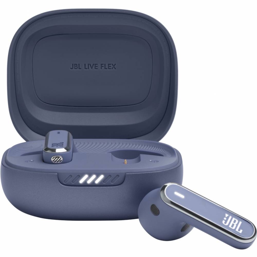 Гарнитура JBL LIVE FLEX Blue (JBLLIVEFLEXBLU)